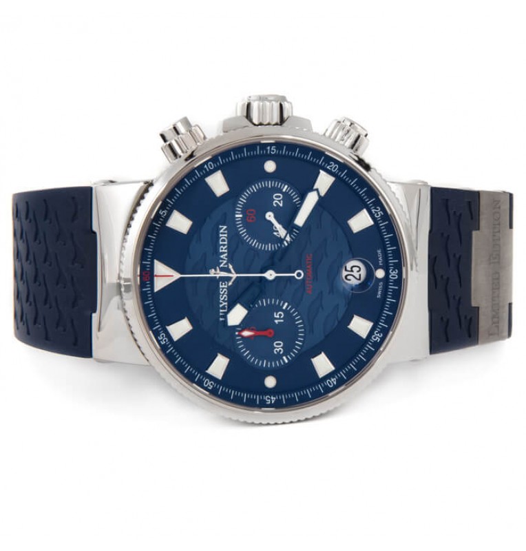 Ulysse Nardin Azul Seal SS Azul Rubber Ti 353 68LE 3 R plica